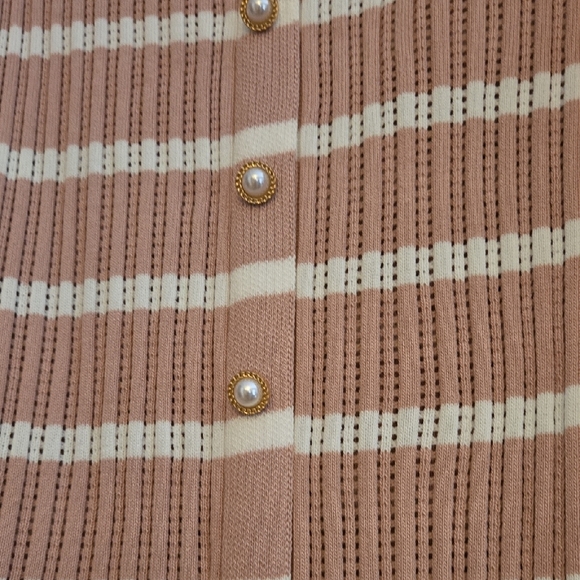 GRACE KARIN Womens 2024 Summer Striped Dress Sleeveless Knitted Midi Tank Ribbed - Picture 4 of 6